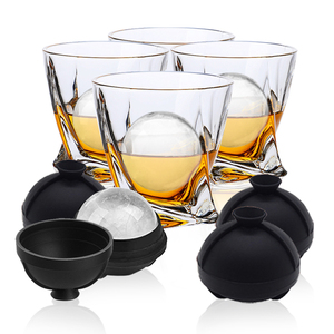Verre à whisky personnalisé de luxe torsadé, gobelet incassable, <span class=keywords><strong>Macallan</strong></span>, verres à whisky, moule à glace, ensemble de verres à whisky en Silicone - Product Image 5