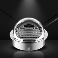 Prix d'usine – Grille de ventilation extérieure en acier inoxydable 304, étanche à la pluie, respirante