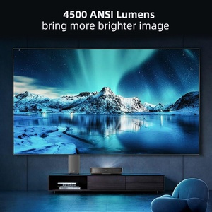 S1 Pro <b>Projector</b> 4K, Full Triple <b>Projectors</b> TV <b>With</b> Fresnel Screen DTS/Doby Sound UST Lens Home Video Beamer S1 Pro Hi - Product Image 2
