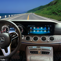 Head Unit Multimedia Layar Android Ganda 24,6 Inci dengan Speedometer Digital Cluster untuk Mercedes Benz Kelas S 2019-2021
