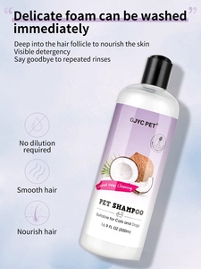 Shampoo <span class=keywords><strong>pour</strong></span> animaux <span class=keywords><strong>de</strong></span> compagnie à l'huile <span class=keywords><strong>de</strong></span> coco naturelle 500 ml, soulage divers problèmes cutanés <span class=keywords><strong>pour</strong></span> chiens et chats - Product Image 5