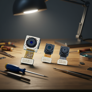 Module de caméra arrière pour Oppo A54s, pièce de rechange complète avec câble flexible et connecteur - Product Image 3