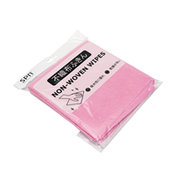 Prix d'usine, lingettes jetables 100% microfibres, lingettes de nettoyage à sec recyclables pour l'industrie alimentaire