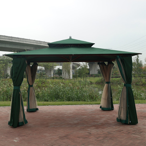 Gazebo Hexagonal de Aluminio con Techo de Poliéster Resistente al Viento, Venta al Por Mayor, Personalizable, Modelo SZC-8798/SZC-87 - Product Image 3