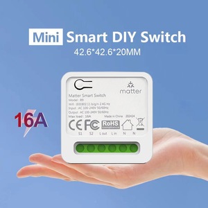 Matter <b>Smart</b> Relay 10A 16A Cross Platform Homekit Alexa Google Voice Remote Control <b>Smart</b> <b>Home</b> - Product Image 2