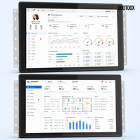 Sistema de Control de Maquinaria de Embalaje y HVAC con Pantalla Táctil Android Todo en Uno de 7/10.1/15.6/21.5 Pulgadas, RK3562 RK3568