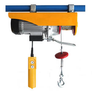 Mini-treuil électrique à câble compact avec télécommande pour atelier, entrepôt et garage - Product Image 1