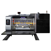 Machine d'impression flexible de machines de découpe de rainurage d'impression de carton prix en Chine Machine d'impression de boîte en carton