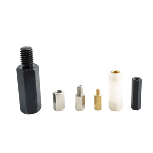 Tornillos espaciadores de latón pulido y acero inoxidable, espaciadores hexagonales de aluminio con acabado premium - Product Image 3