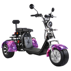 Scooters électriques à trois roues et deux places les moins chers de Chine, frais de douane et taxes européens inclus - Product Image 4