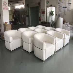 Chaise longue en tissu chenille minimaliste italienne, écologique, pour salon, meubles de maison - Product Image 6