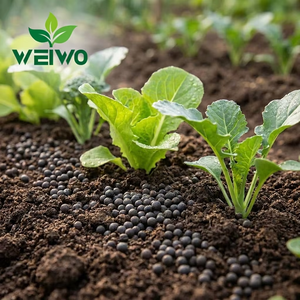 Engrais organique spécial granulé noir NPK à libération lente WEIWO, adapté aux légumes verts - Product Image 4