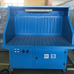 Nieuwe industriële hoog-efficiënte koolstofstalen afzuigtafel polijstmachine stofafzuiger werk las- en slijptafel - Product Image 1