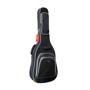 E7A Waterproof Can Custom Logo Acoustic Bass Electric Guitar Bag Guitar Case