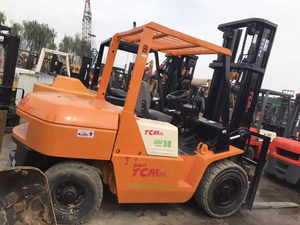 Carretilla elevadora diésel de 5 toneladas TCM de marca japonesa, transpaleta usada a la venta - Product Image 5