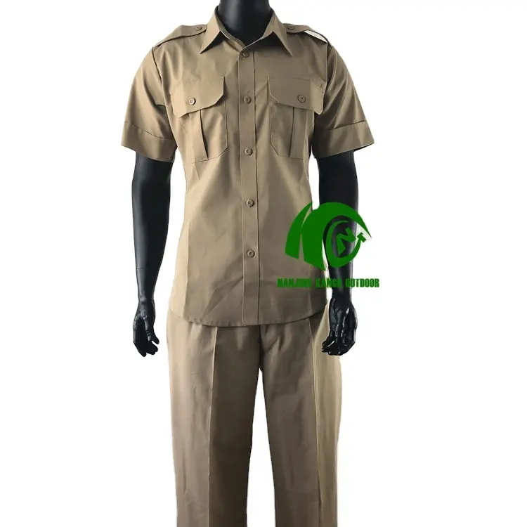 Kango camicie arabe saudite di buona qualità cliente personalizzato BDU medio oriente vendita calda uniforme tattica