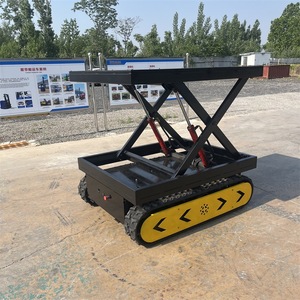 Châssis de levage sur chenilles Jia 500 kg à entraînement par engrenages pour l'assemblage de la récolte en verger - Product Image 1