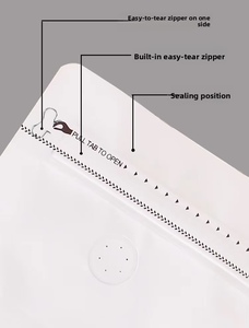 식품 재밀봉 가능 제조업체 직판 포장 플라스틱 백 걸이끈 차 커피 원두 플랫 바닥 백 밸브 지퍼 포함 - Product Image 4
