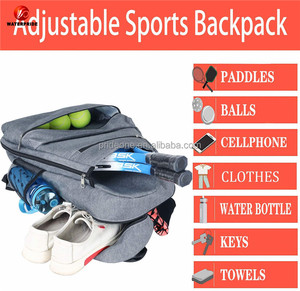 <span class=keywords><strong>Sac</strong></span> à dos De raquette De Tennis en Polyester personnalisé, <span class=keywords><strong>Sac</strong></span> à dos De baskets, <span class=keywords><strong>Sac</strong></span> De Sport, sacs De raquette De Tennis professionnels - Product Image 5