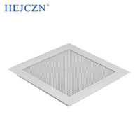 Diffuseur de plafond d'échappement de grille d'air en aluminium d'oeuf pressé carré de Offre Spéciale avec le système de ventilation de la CAHT de coton de filtre