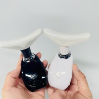 Masseur facial rechargeable, outil de massage portable pour le cou, machine multifonctionnelle de massage du visage et du cou pour se détendre à la maison, au bureau ou en voyage