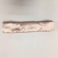 Bandeau de soins de la peau en soie 100% de luxe 22mm Bandeau Spa en soie Bande Glam en soie