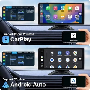 Monitor de Pantalla Táctil Inalámbrico GreenYi de 10.36'' con CarPlay y Android Auto, 4 Canales, Cámaras Delanteras, Laterales y Traseras de 1080P para Camiones, Remolques y Autobuses - Product Image 2