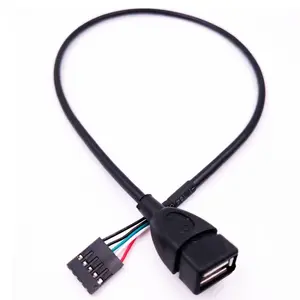 Tùy chỉnh USB2.0 để Dupont 2.54 mét kết nối LVDS cáp cho LCD hiển thị