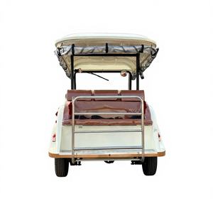 Golf Cart Elettrico Retrò Omologato per Strada, 8 Posti, Certificato CE, Classico per Turismo e Visite Guidate, Prezzo di Fabbrica, Vendita Diretta - Product Image 4