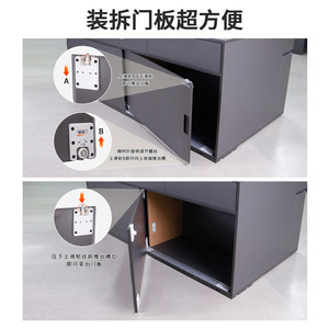 Inward Sliding Door Hardware YG150 Double Damper Track Wall Mount Plastic Aluminum Alloy Modern Simple Cupboard Accessory - Product Image 5