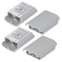 Pour Xbox 360 contrôleur sans fil couvercle de batterie boîtier Rechargeable AA coque Pack boîtier arrière en plastique pour contrôleur XBOX 360