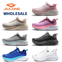 Chaussures de course et de jogging de haute qualité pour hommes et femmes, maille élastique respirante, absorption des chocs, semelle extérieure en caoutchouc durable, baskets épaisses