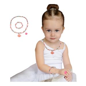 <span class=keywords><strong>Bracelet</strong></span> collier pour petites filles, colliers de perles pour collier et <span class=keywords><strong>bracelet</strong></span> pour tout-petits, cadeaux de bijoux pour filles de <span class=keywords><strong>3</strong></span> <span class=keywords><strong>ans</strong></span> et plus - Product Image 2