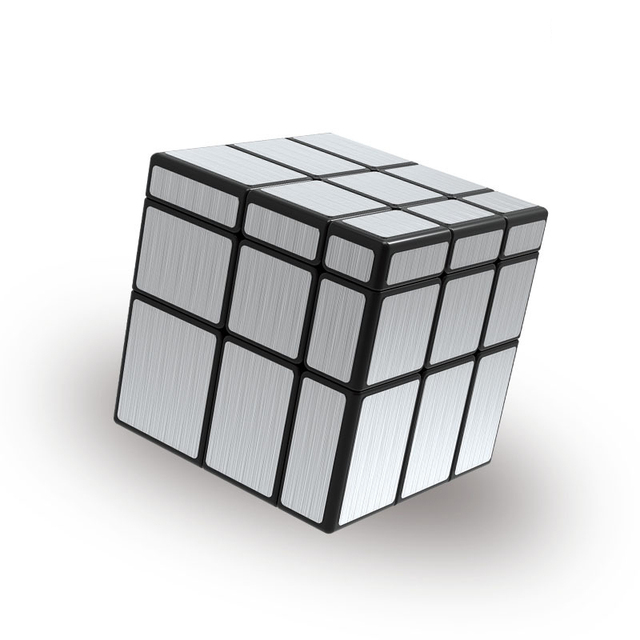 Mirror Cube Speed 3x3   Puzzles Blocks Different Shapes Silver Gold Magic Cube  57mm Mirror Magic Cube