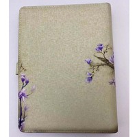 Carnet de couverture en tissu Offre Spéciale avec broderie, carnet de bureau, personnalisation avec motifs personnalisables