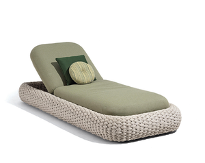 Chaise longue de jardin en rotin <span class=keywords><strong>moderne</strong></span> pour l'extérieur, chaise longue de plage, parc, <span class=keywords><strong>piscine</strong></span>, transats - Product Image 2