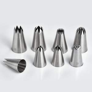 Kit d'outils de décoration de gâteaux en gros (137/110/84 pièces) avec plateau tournant, ustensiles de pâtisserie et de cuisson, et douilles à glaçage - Product Image 4