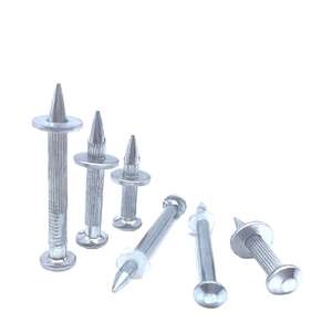 Clous de tir galvanisés pour la construction, clous à béton à actionnement par poudre rouge pour le tir rapide - Product Image 2