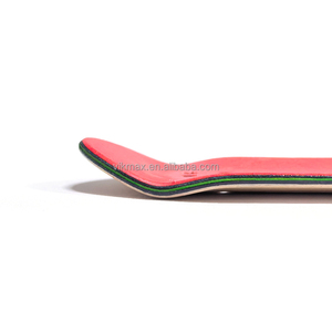 Custom Maple Fingerboard Deck 32/34mm High Concave Round Edge 4 Dyed Plies OEM Graphic - Product Image 6