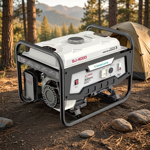 Générateur à essence Timecore 4000 – Moteur portable 4 temps refroidi par air pour le camping en extérieur et l'alimentation de secours - Product Image 1