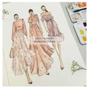Benutzer definierte Kleid Hersteller Frühling Sommer Frauen Freizeit kleid High Fashion Trendy Frauen Kleid Hersteller für Frauen Kleidung