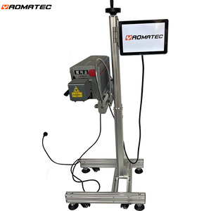 เครื่องยิงเลเซอร์ CO2 อัตโนมัติความเร็วสูง YAOMATEC สำหรับทำเครื่องหมายวันหมดอายุบนวัสดุที่ไม่ใช่โลหะ เช่น ไม้ อะคริลิก พลาสติก และขวด - Product Image 4
