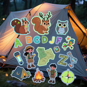 Nuevo Diseño Personalizado, Adhesivo de Gel Promocional Brillante, Material Personalizado, Tu Diseño, Impermeable, Ecológico, Barnizado UV, Dibujos Animados - Product Image 4