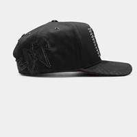 Casquette de baseball 5 panneaux en coton pur, motif ours bicolore, avec strass et épinglette métallique, design tendance, personnalisation NFC