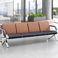 Fauteuil d'Attente Moderne Haut de Gamme pour Aéroports, Cliniques, Banques, Bureaux et Salles d'Attente d'Hôpitaux, Banc Public et Canapé