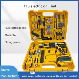 Máy khoan búa đa năng 21V công suất cao, pin Lithium sạc lại, dùng cho hộ gia đình, OEM xuyên biên giới - Product Image 6