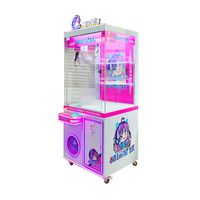 Nouveau design 2026, machine de jeu d'arcade géante commerciale robuste, grue attrapeur de peluches avec accepteur de pièces, version espagnole, garantie 1 an