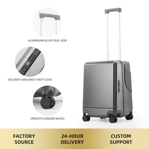 <span class=keywords><strong>Valise</strong></span> pour enfants Bagage à main de 20 pouces <span class=keywords><strong>avec</strong></span> verrouillage de siège de bébé, cadre central en aluminium Bagages PC <span class=keywords><strong>Valise</strong></span> à bagages - Product Image 2