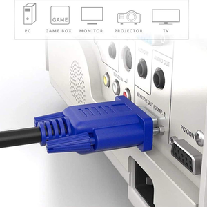 Dajiang Nhà Sản Xuất D-Sub Kết Nối VGA Để VGA Màn Hình Cáp HD15 Nam Nam Video Cáp Đồng Trục Cho TV Máy Tính Âm Thanh & Video - Product Image 4