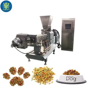 machine for dog food trade fish feed make extruder equipment processing machine complete line of food 200kg h dog food extruder